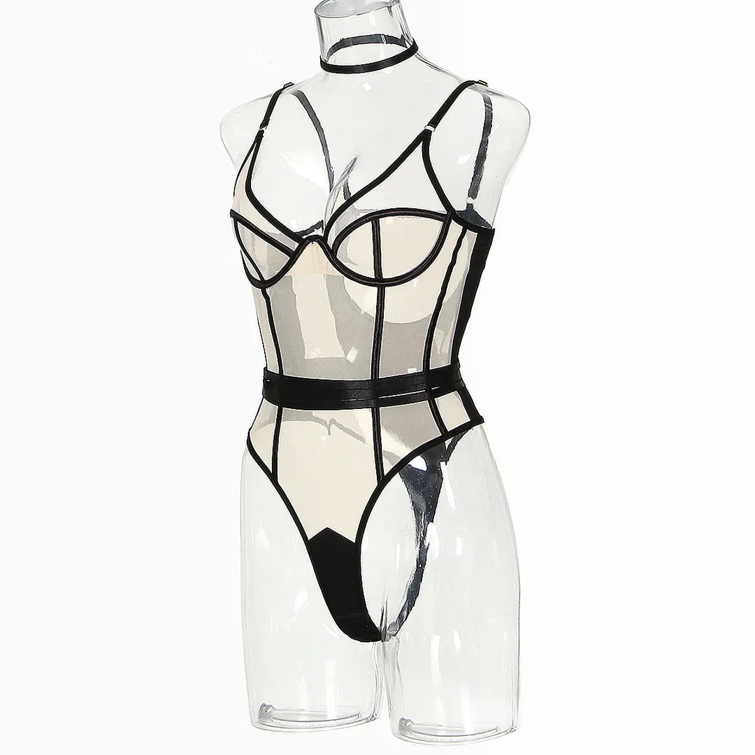 SENSUAL MESH BODYSUIT