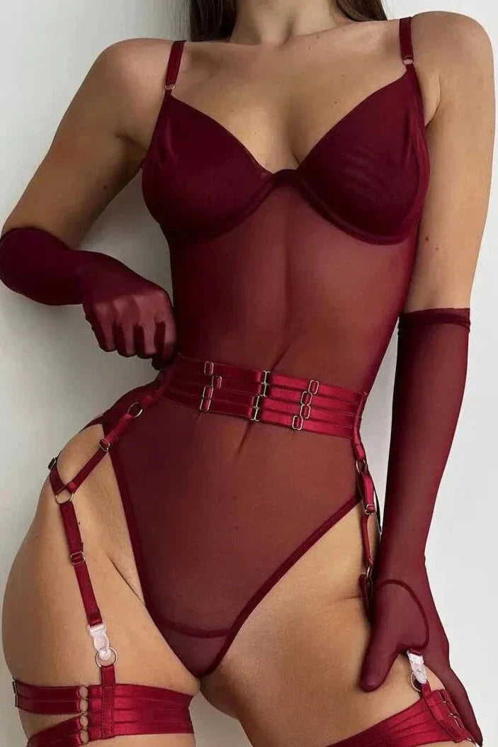 Body transparent Marisa – Body lingerie translucide élégant