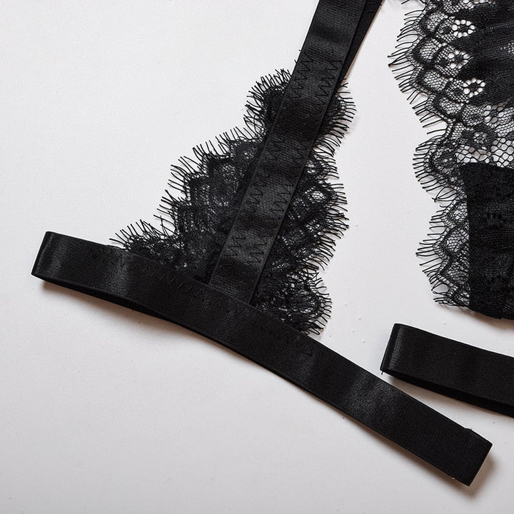 AUBRIELLE LINGERIE 3 PIECE SET