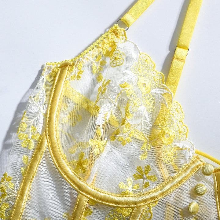 McKenna Lace Lingerie Body – Une pièce en dentelle élégante pour femme